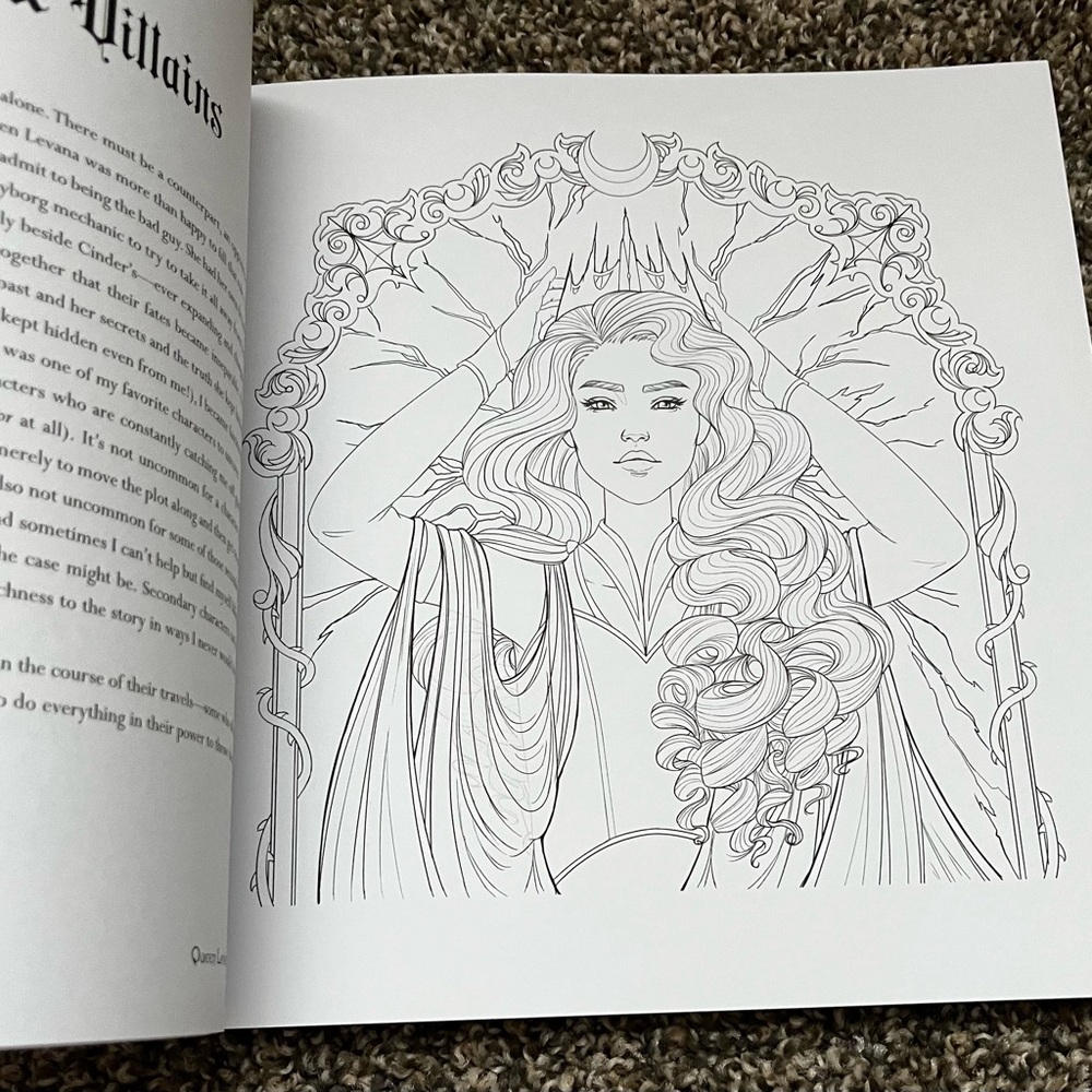 The Lunar Chronicles Coloring Book - Picture 12 of 12